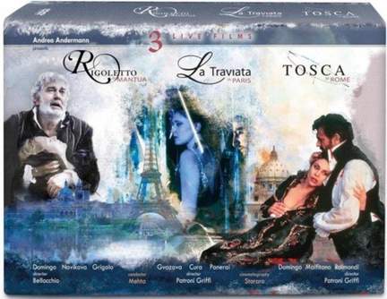 Verdi/Puccini: 3 Live Operas