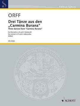 Orff, C: Drei Tänze
