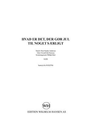 Peter Sander Andersen_Svend Erik Petersen: Hvad Er Det Der Gør Jul Til Noget Særligt