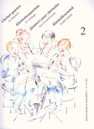 Various: Clarinet Quartets for Beginners 2