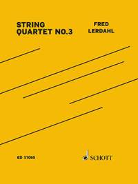 Lerdahl, F: String Quartet No. 3
