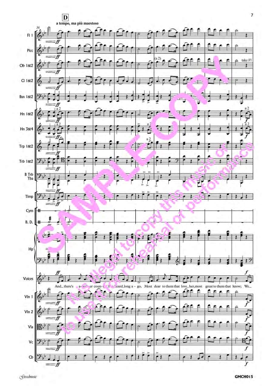 Gustav Holst I Vow To Thee My Country Presto Sheet Music