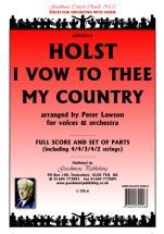 Gustav Holst: I Vow to Thee My Country