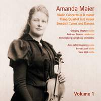 Amanda Maier: Violin Concerto, Piano Quartet and other works