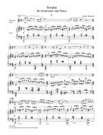Schnyder, Daniel: Sonate für Klarinette und Klavier Product Image