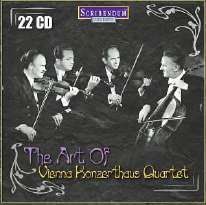 The Art of Vienna Konzerthaus Quartet - Scribendum: SC804 - 22 CDs