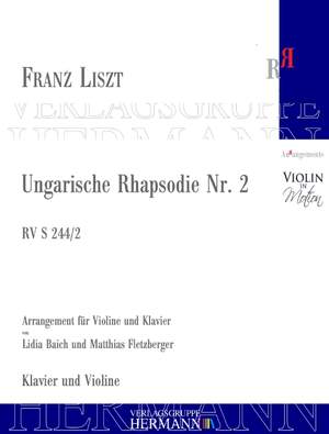 Liszt, F: Hungarian Rhapsody No. 2 S 244/2