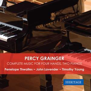 Percy Grainger: Complete Music for Four Hands, Two Pianos Product Image