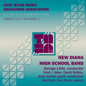 2016 Texas Music Educators Association: New Diana High School Band (Live)