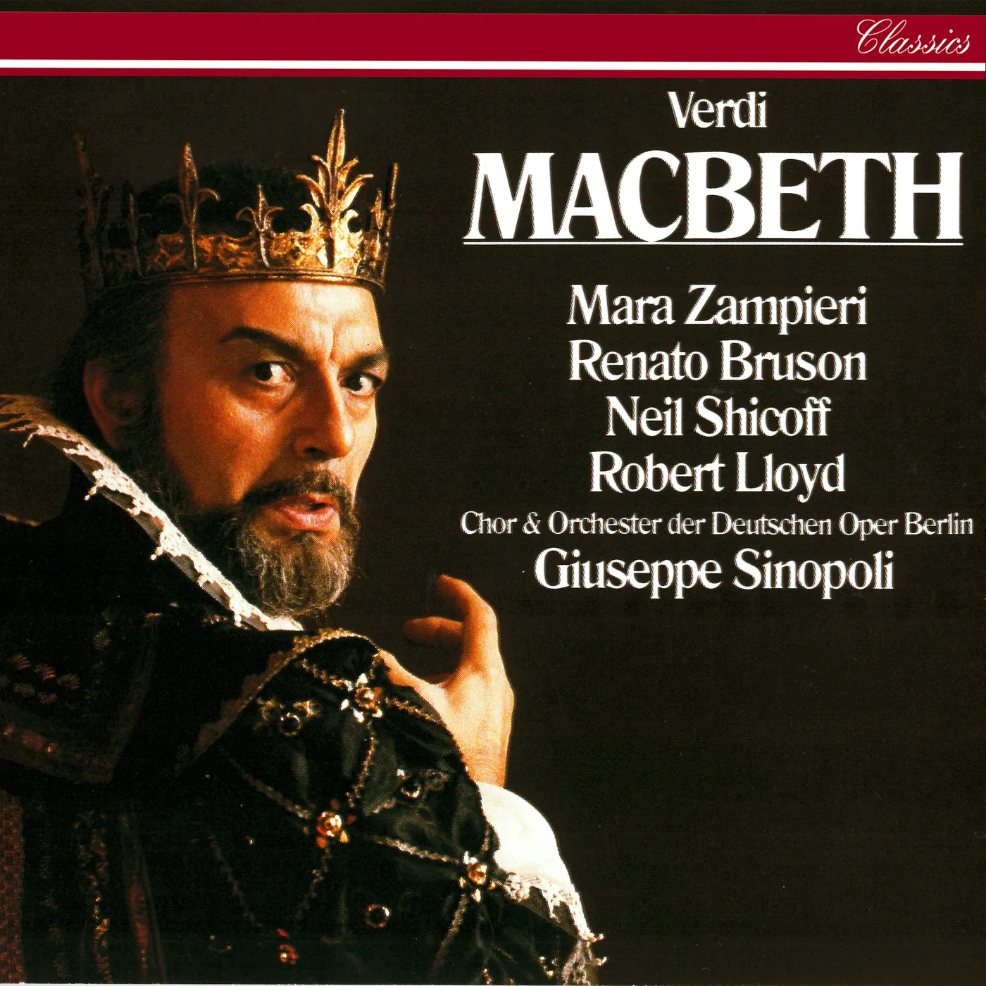 Giuseppe CD Sinopoli /00330 Macbeth 未開封 3discs CD100335 Verdi PHILIPS Giuseppe CD Sinopoli /00330 Macbeth 未開封 3discs CD100335 Verdi PHILIPS