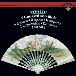 Vivaldi: 5 Violin Concertos Product Image