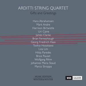 Arditti String Quartet: Gifts and Greetings Product Image