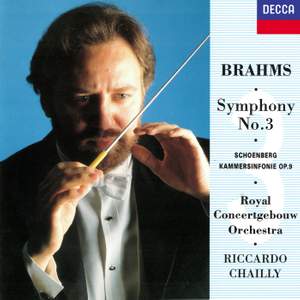 Brahms: Symphony No. 3 & Schoenberg: Chamber Symphony No. 1