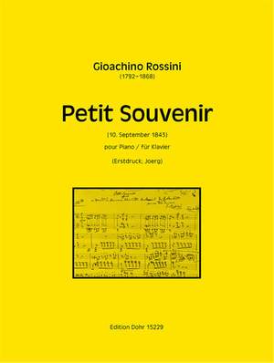 Rossini, G A: Petit Souvenir
