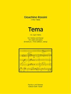Rossini, G A: Tema