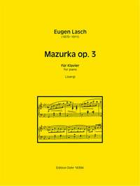 Lasch, E: Mazurka op.3