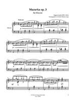 Lasch, E: Mazurka op.3 Product Image