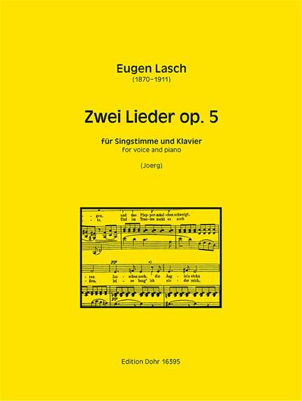 Lasch, E: Zwei Lieder op.5