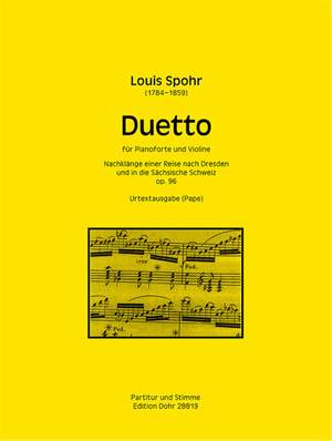 Spohr, L: Duetto op.96