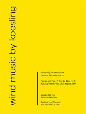 Mozart, W A: Adagio und Fuge KV404a/3