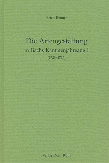 Reimer, E: Die Ariengestaltung
