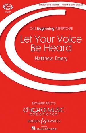 Emery, M: Let Your Voice Be Heard