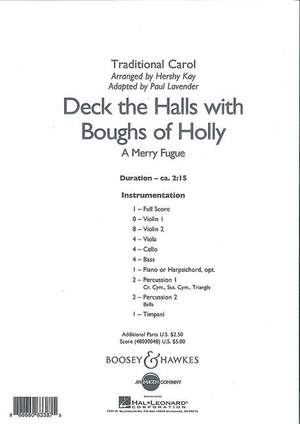 Kay, H: Deck the Halls with Boughs of Holly