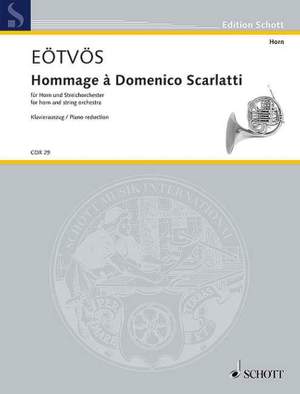 Eötvös, P: Hommage à Domenico Scarlatti