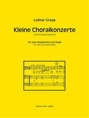 Graap, L: Kleine Choralkonzerte