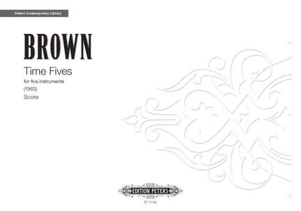Brown, Earle: Times Five