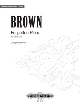 Brown, Earle: Forgotten Piece