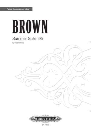 Brown, Earle: Summer Suite '95