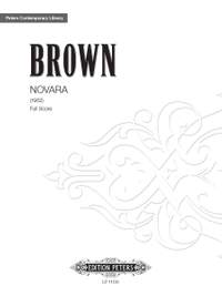 Brown, Earle: Novara