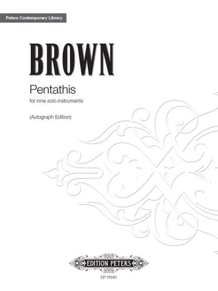 Brown, Earle: Pentathis
