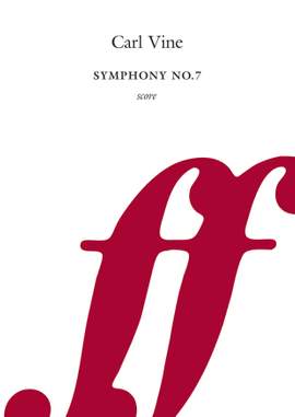 Vine, Carl: Symphony No.7 (score)