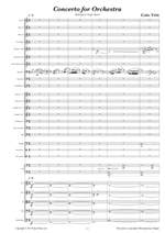 Vine, Carl: Concerto for Orchestra (score) Product Image