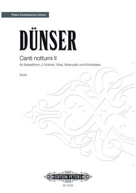 Dünser, Richard: Canti notturni II