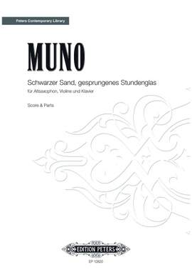 Muno, Alexander: schwarzer Sand, gesprungenes Stundenglas