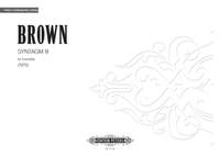 Brown, Earle: Syntagm III