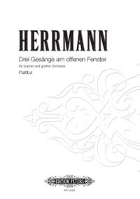 Herrmann, Arnulf: Drei Gesänge am offenen Fenster