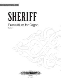 Sheriff, Noam: Praeludium for Organ