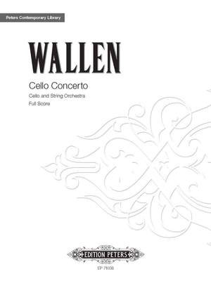 Wallen, Errollyn: Cello Concerto