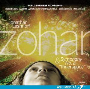 Jonathan Leshnoff: Zohar & Symphony No. 2 'Innerspace' Product Image