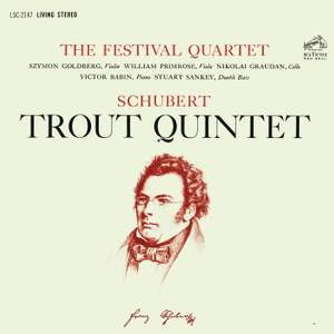 Schubert: Piano Quintet in A major, D667 'The Trout' Product Image