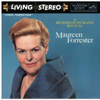 Maureen Forrester - A Brahms & Schumann Recital