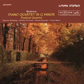 Brahms: Piano Quartet No. 1 in G minor, Op. 25