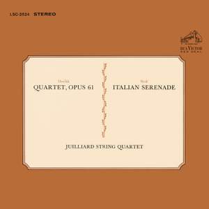 Dvorák: String Quartet No. 11 & Wolf: Italian Serenade