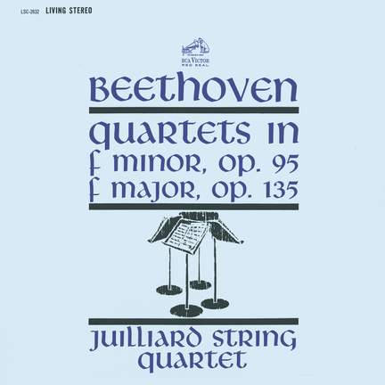 Beethoven: String Quartet No. 11 'Serioso' & String Quartet No. 16