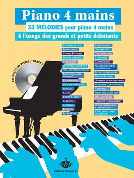 David Neyrolles: 33 Mélodies pour Piano 4 Mains