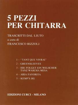 Francesco Rizzoli: 5 Pezzi Liuto